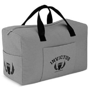 Paco Rabanne Invictus Grey Duffle Bag XL Travel Brand New